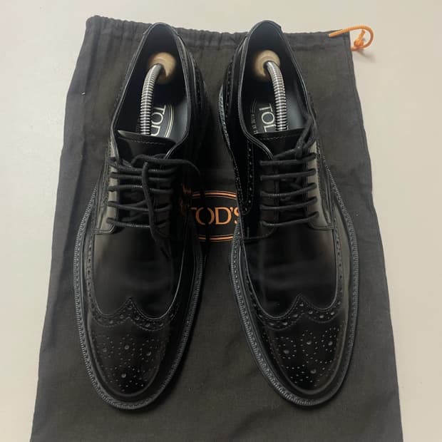 토즈 윙팁 구두 270사이즈