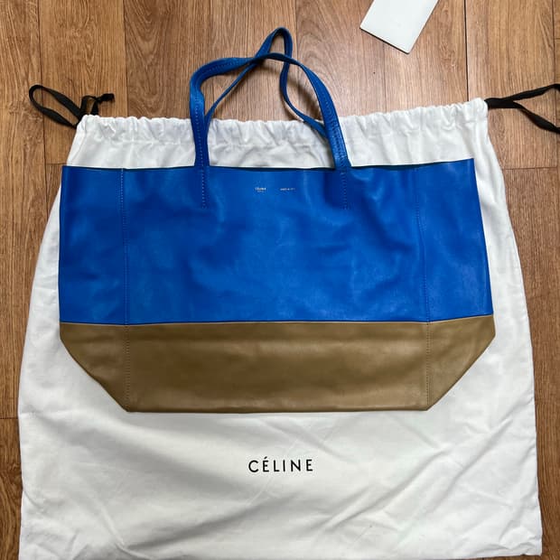 올드 셀린느 카바스백 투톤 라지