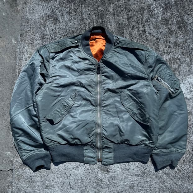 [L] 70s 알파인더스트리 L2B 항공 점퍼