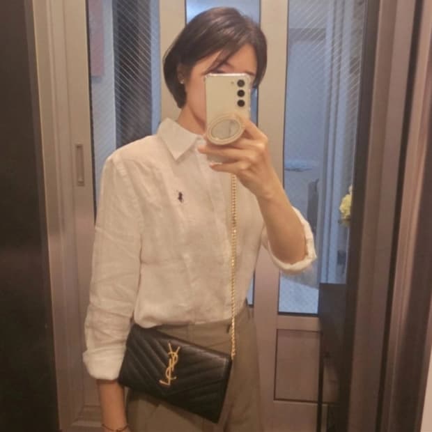 생로랑 금장 장지갑&체인백(정품)