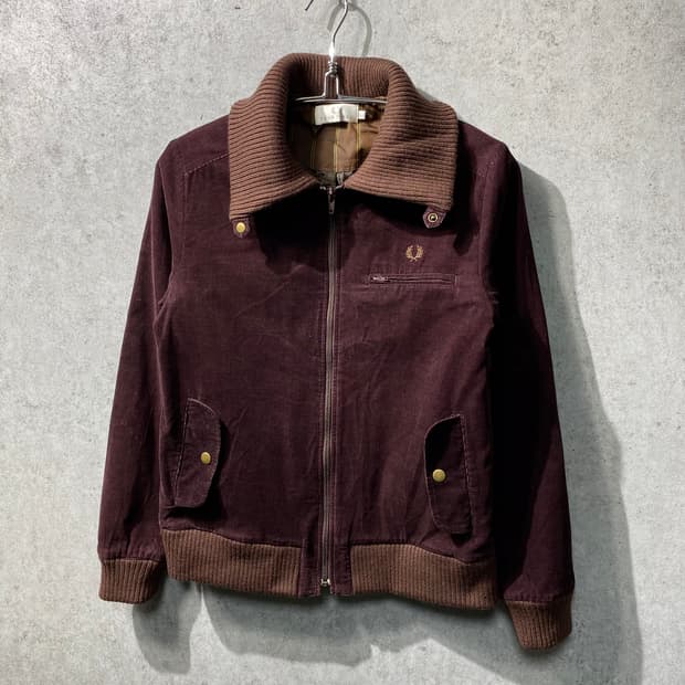 [L] Fred Perry 프레드페리 브라운 코듀로이 자켓
