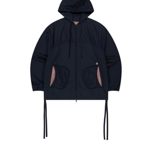 (새상품) 코이세이오 체크 윈드브레이커 바람막이 네이비