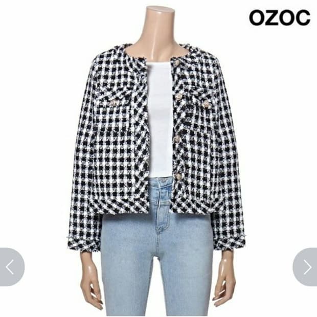 (새상품) 오조크 트위드자켓