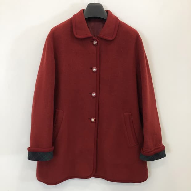 닥스 앙고라 50% 레드 싱글코트 97-165