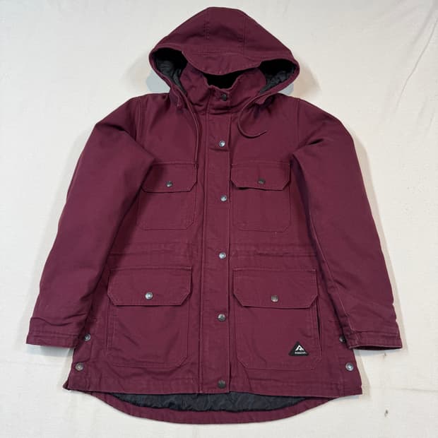S) RIDGECUT TOUGHWEAR 캔버스 후드 재킷