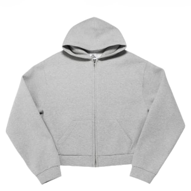 MJD 코인서울 크롭 후드 집업