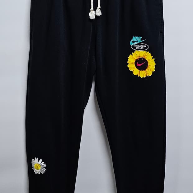나이키 플라워 조거팬츠 L