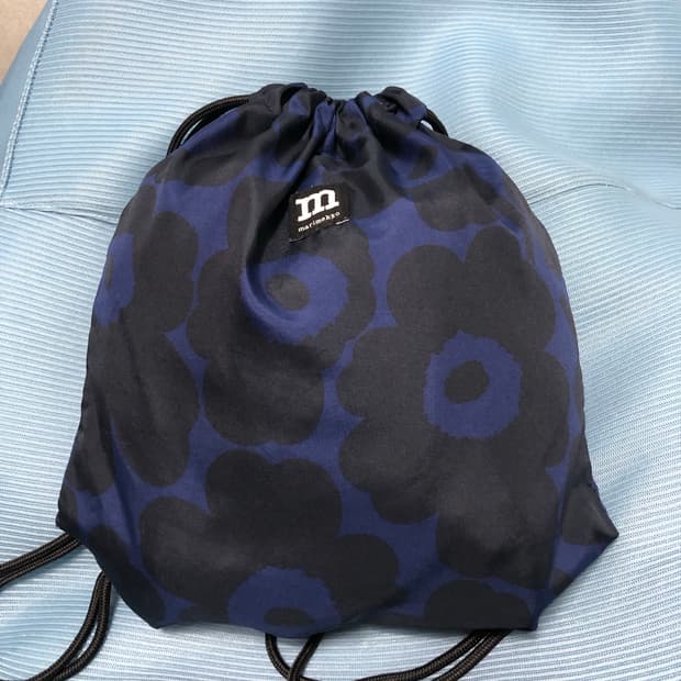 marimekko unikko 드로우스트링백