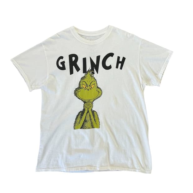 빈티지 GRINCH 반팔 티셔츠