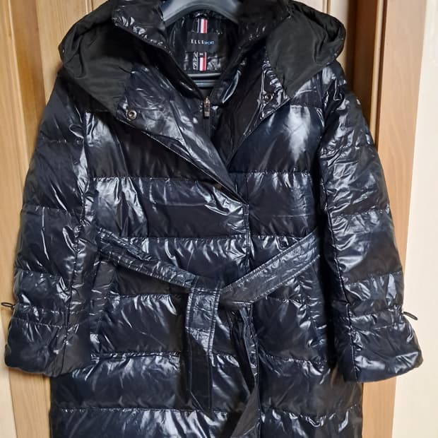 엘르 여성 롱패딩 90