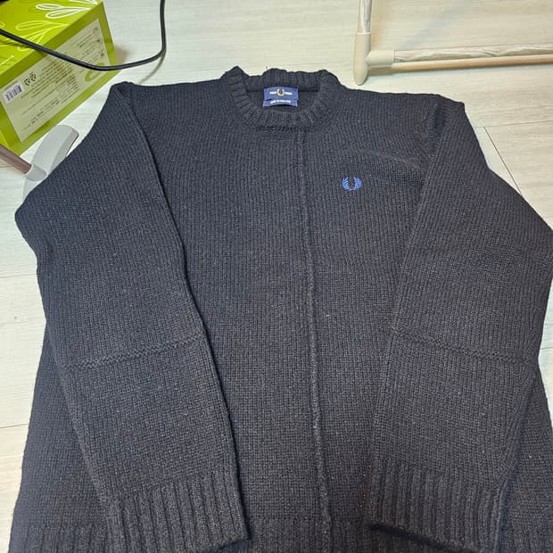 프레드페리 니트 (영국산) 매장정품 구매 L, 1회 착