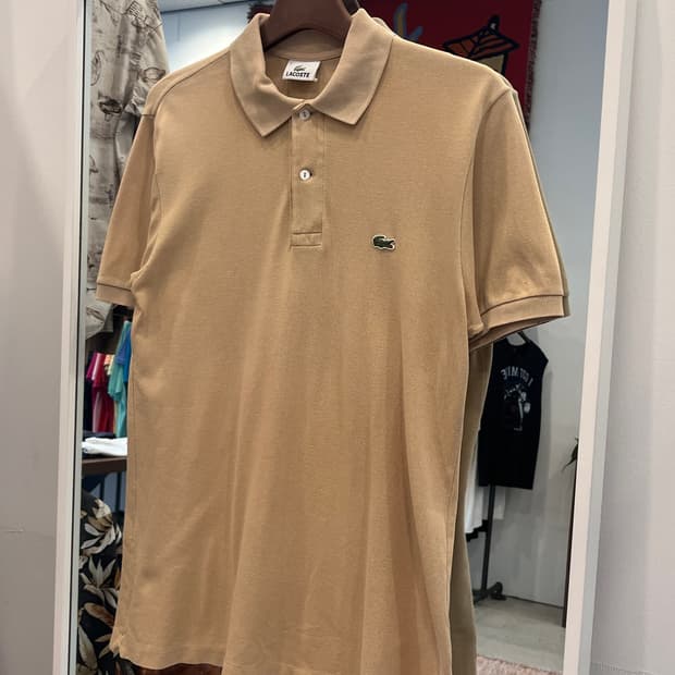 Lacoste 라코스테 카라티 pk 반팔 티셔츠 (beige)