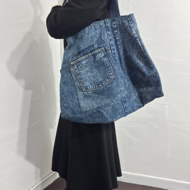 denim shoulderbag