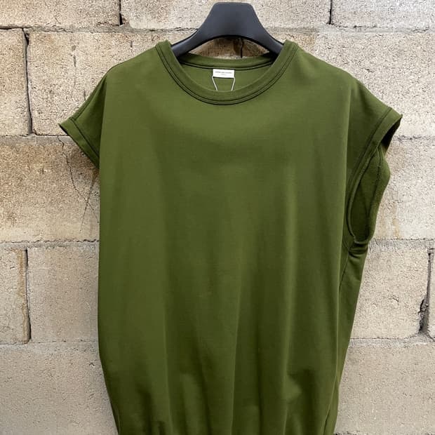 드리스 반 노트 슬리브리스 스웨셔츠 