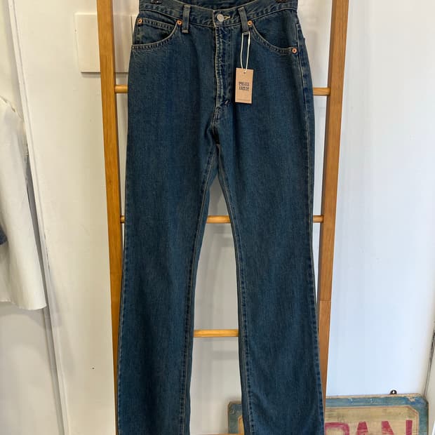 BOBSON SUN SISTER 헤리티지 중청 부츠컷 데님