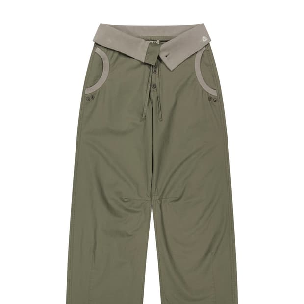 코이세이오 FLOW FOLD PANTS KHAKI 0 새상품