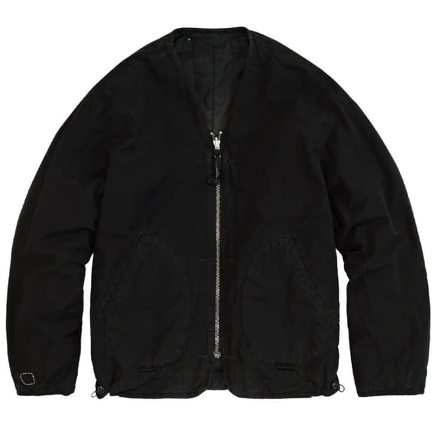 폴리테루 행크 리버시블 라이너 자켓 유즈드 블랙