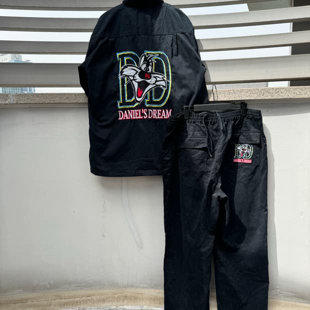 90s 루니툰즈 실베스터 카툰 셋업 
