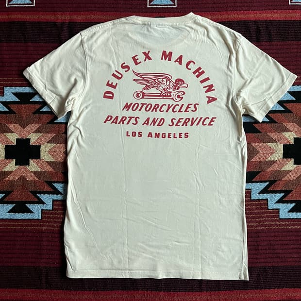 데우스 엑스마키나 모터사이클 반팔 티셔츠 Deus Ex Machina
