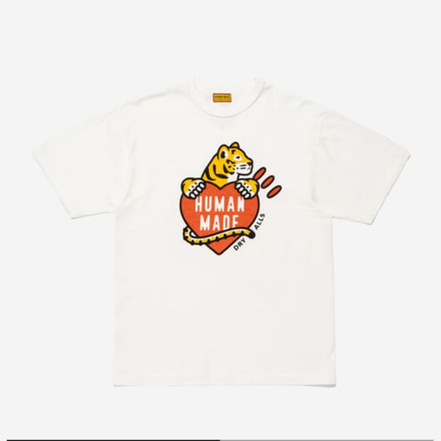 휴먼메이드 호랑이 그래픽티셔츠 L,XL