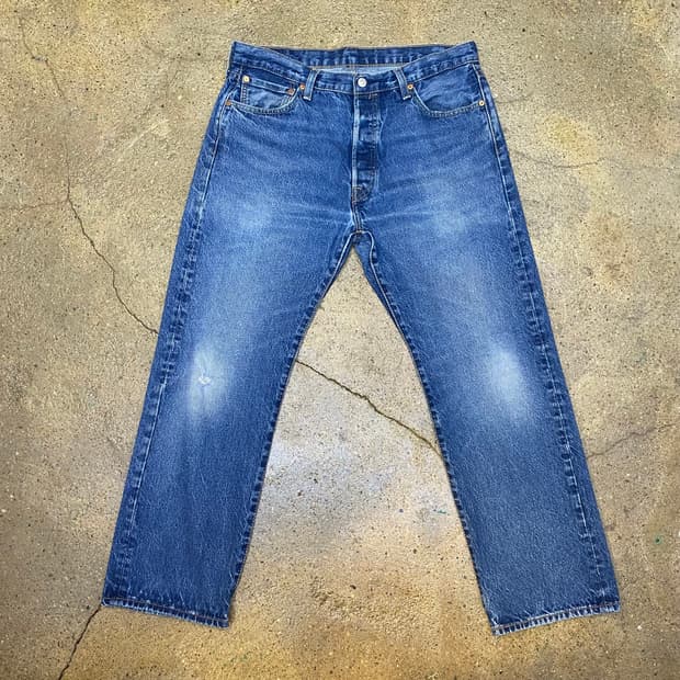 미국 빈티지 리바이스 501 청바지 