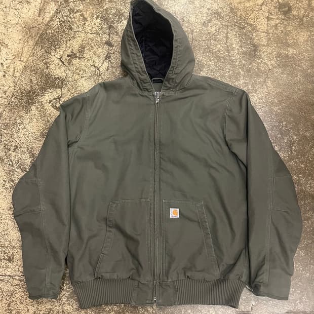칼하트 모스그린 j130 자켓