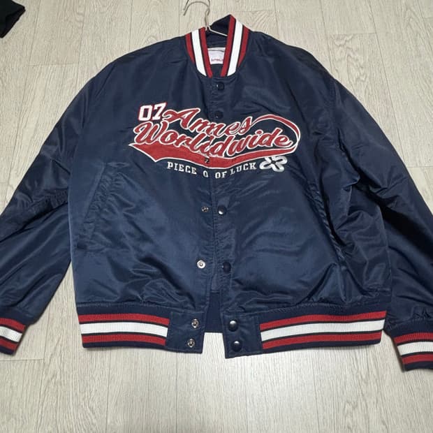 빈티지 블루종자켓