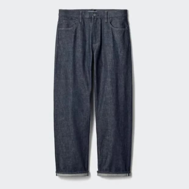 [새상품] 긴기장버전 30사이즈 JWA 셀비지 스트레이트 진 네이비69