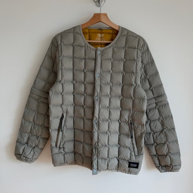 타이온(TAION) 퀼팅 다운 경량 패딩