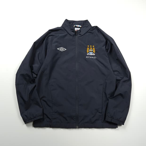 엄브로 맨체스터 시티 레트로 트레이닝 바람막이 (M)