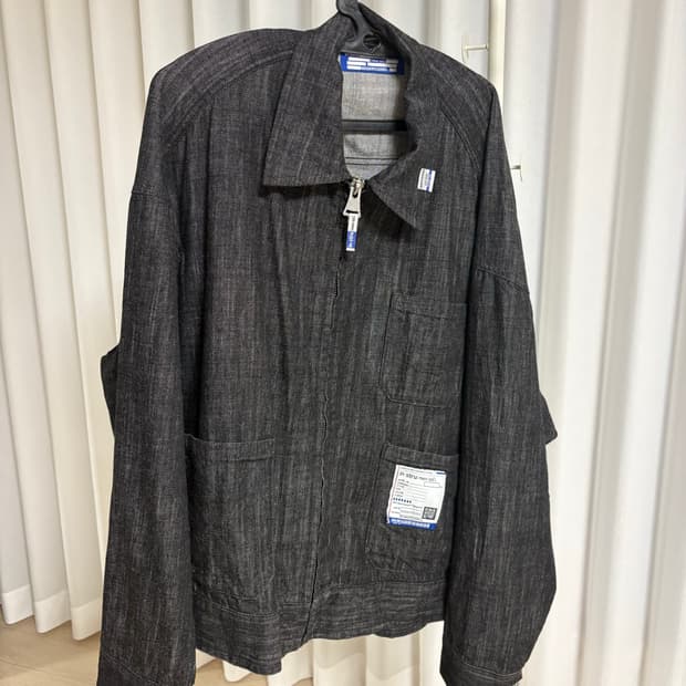 미하라 야스히로 인스트루멘탈 데님 블루종