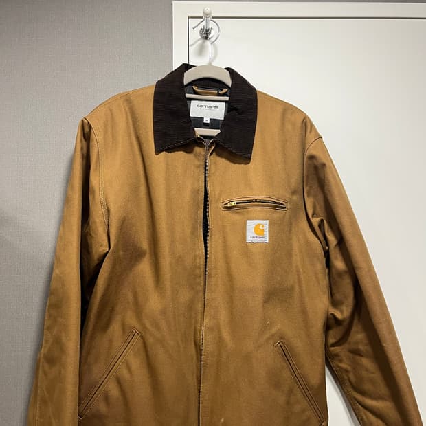 칼하트 WIP 디트로이트 자켓 해밀턴 브라운