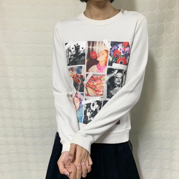 kenzo 클래식 프린트 맨투맨