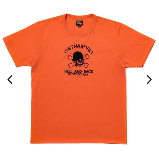 리얼맥코이 THE REAL McCOYS MILITARY TEE / VIE