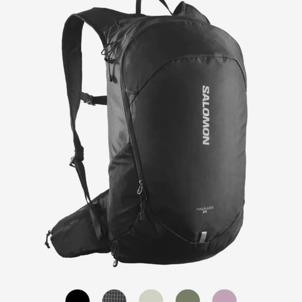 [택있음] 살로몬 트레일 블레이저 20 블랙 백팩