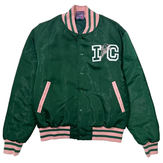 BBC 아이스크림 바시티 자켓 그린 (M)