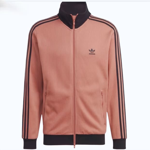 아디다스 클래식 와플 베켄바우어 트랙 자켓 져지 클레이 스트라타