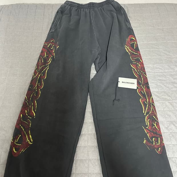 [XS] 발렌시아가 익스클루시브 오프쇼어 스웻 팬츠
