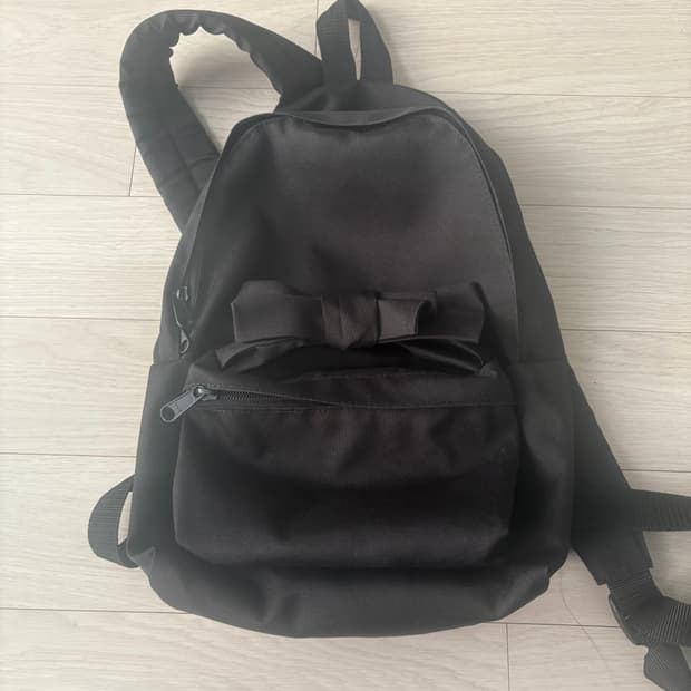 꼼데가르송 걸 리본 백팩 가방 commedesgarcons girl