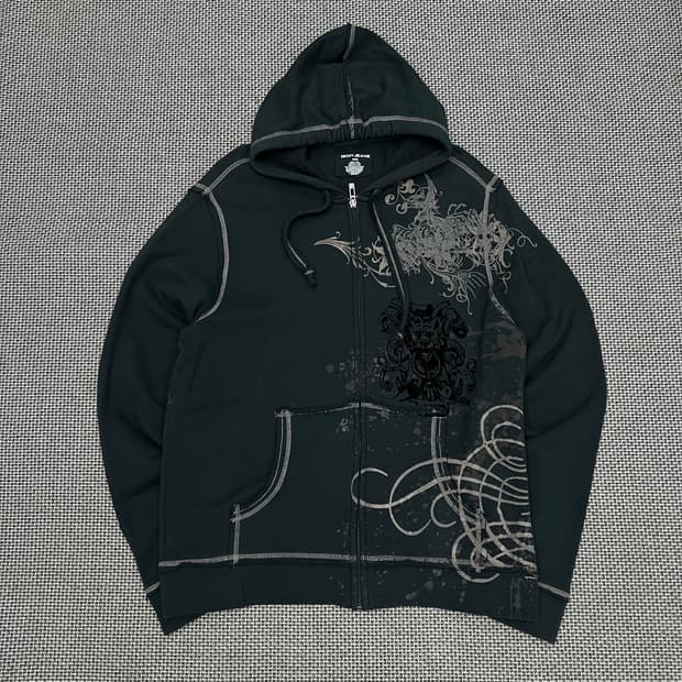 DKNY JEANS 오리엔탈 후드집업