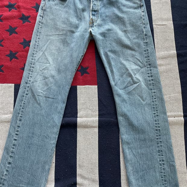 리바이스 501 청바지 W34 L34