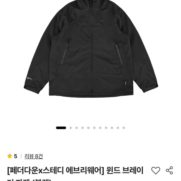 [SEW]스테디에브리웨어X페더다운 윈드브레이커 자켓(3사이즈)