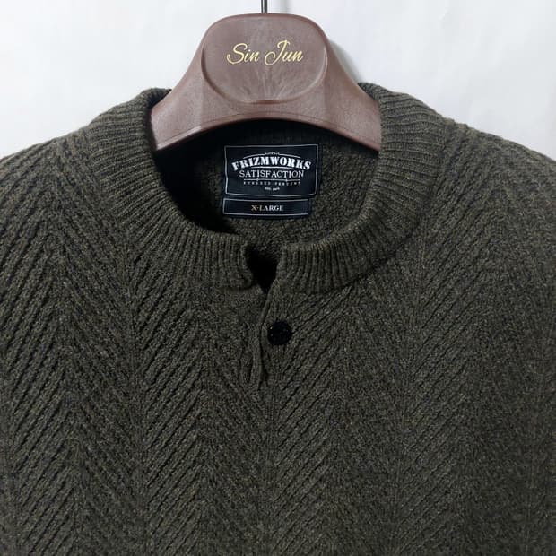 프리즘웍스 램스울 니트 105