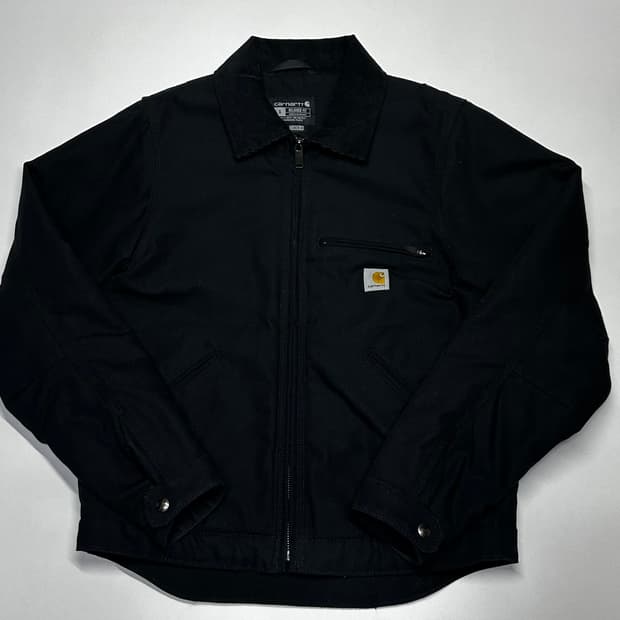 칼하트 블랙 디트로이트 자켓 S