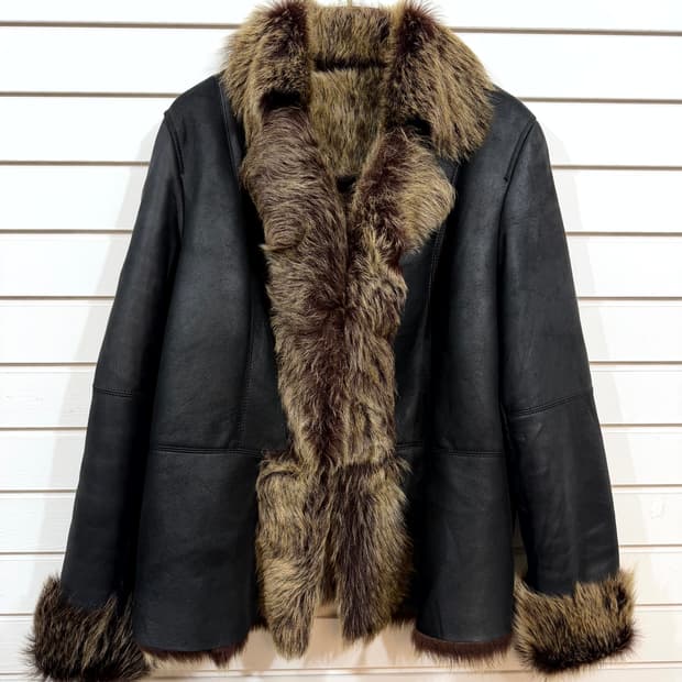 Michel Klein leather 레더 자켓