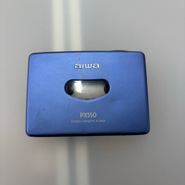 aiwa px550 아이와 카세트 플레이어