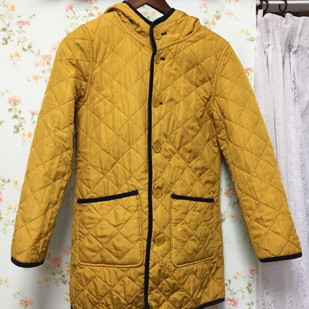 리버시블 퀄팅 경량패딩