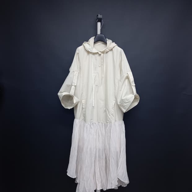 시스템 춘하 후드 맥시 롱 원피스 82 44-77