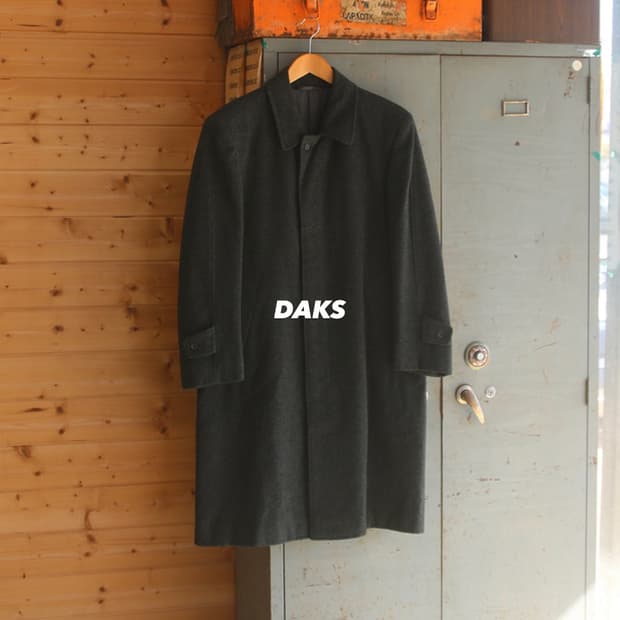 (착용컷) DAKS 닥스 울 코트 (남성용 100)