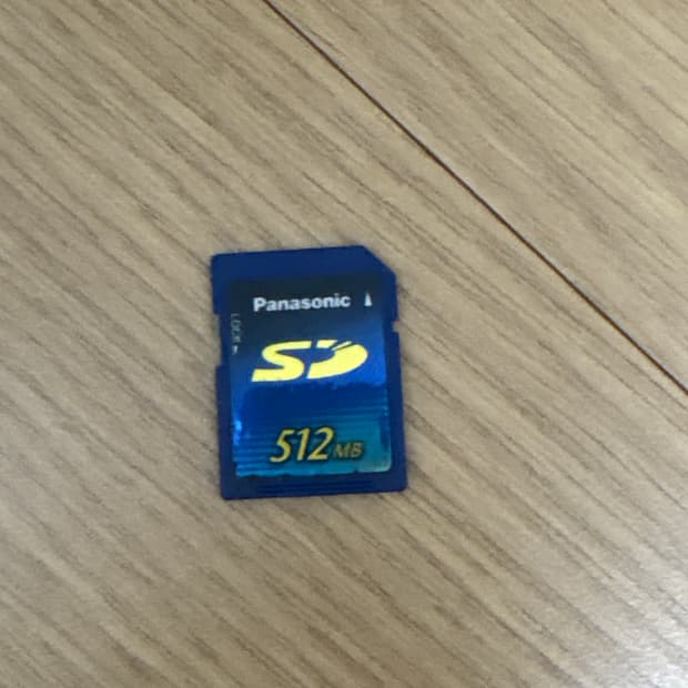 파나소닉 sd카드 메모리 512mb (512mb) 디카 저용량